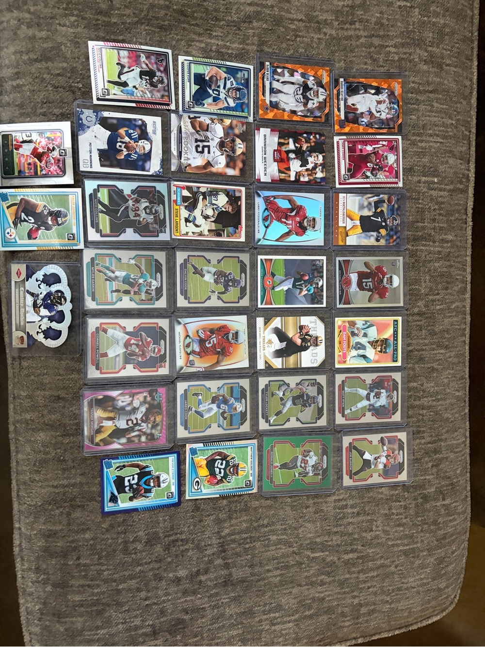 Assorted Football Trading Cards Collection - Multi-Color - Picture 2 of 4